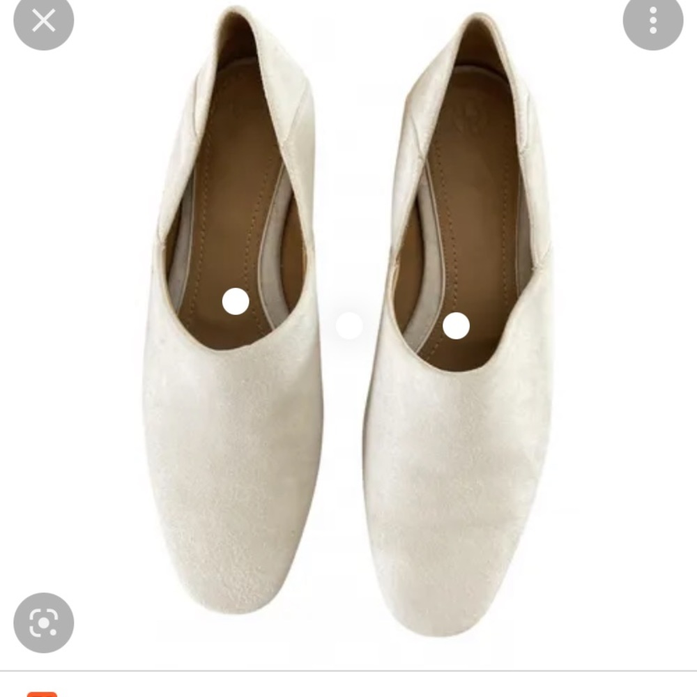 The row suede alys flats